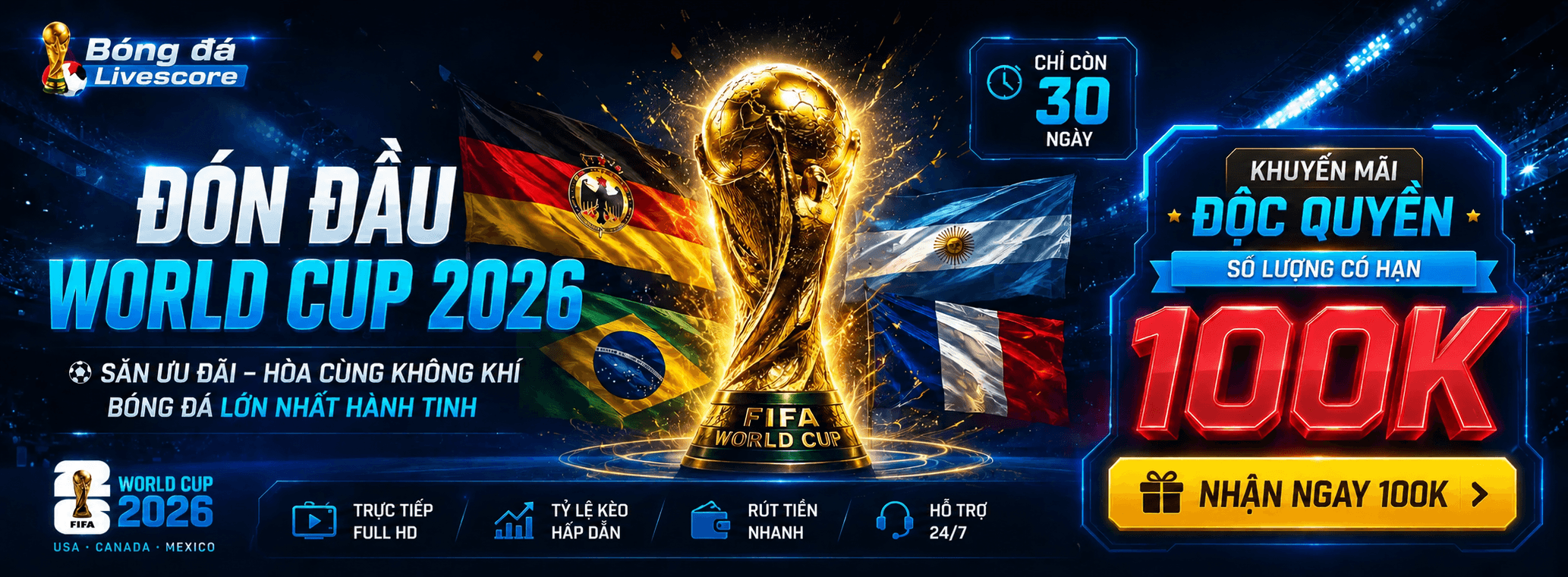 Trực tiếp BFA vs Kauno Žalgiris 23/06/2026 - Bóng Đá Hội Trường TV - Xem trực tiếp bóng đá full HD, link xem bóng đá trực tuyến hôm nay miễn phí tại Bóng Đá Hội Trường TV